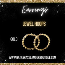 Load image into Gallery viewer, Jewel Hoops
